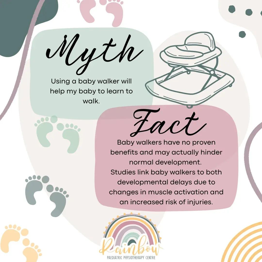 🚼 Baby Walkers: Myth vs. Fact 🚼  